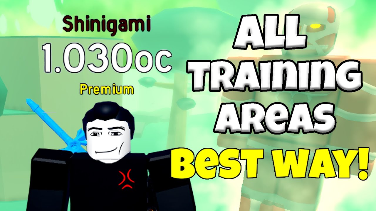 ALL TRAINING AREAS DIMENSION 2 IN ANIME FIGHTING SIMULATOR (BEST WAY