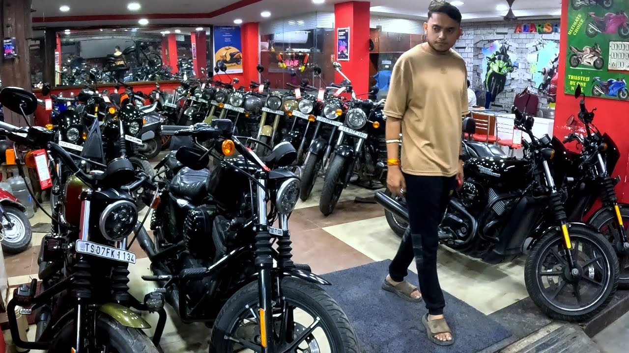 Second hand bikes in Hyderabad | adarsh motors esi | 25లకే #bmw #rc ...