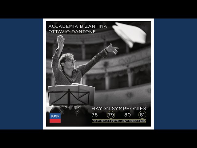 Haydn - Symphonie n°78: 3e mvt : Accademia Bizantina / O.Dantone