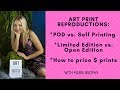 Print Reproductions of your Artwork - How we made $250,000 on 1 painting! Instagram LIVE REPLAY