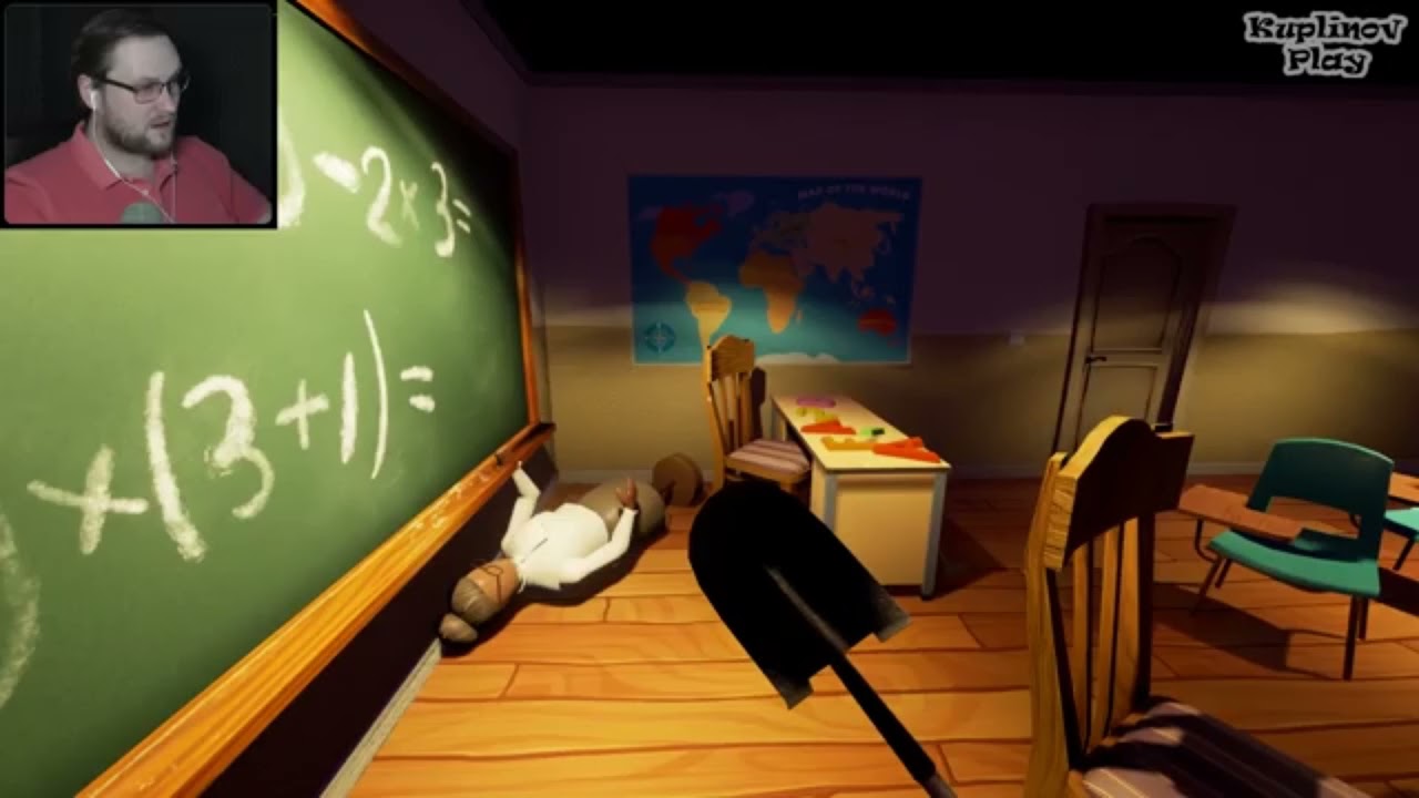 Самые смешные моменты с Куплиновом в игре Hello Neighbor #3