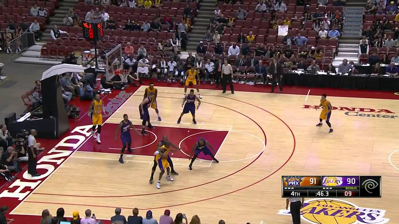  HD Lakers Vs Suns Pre season Game Recap Oct 21 2014 YouTube