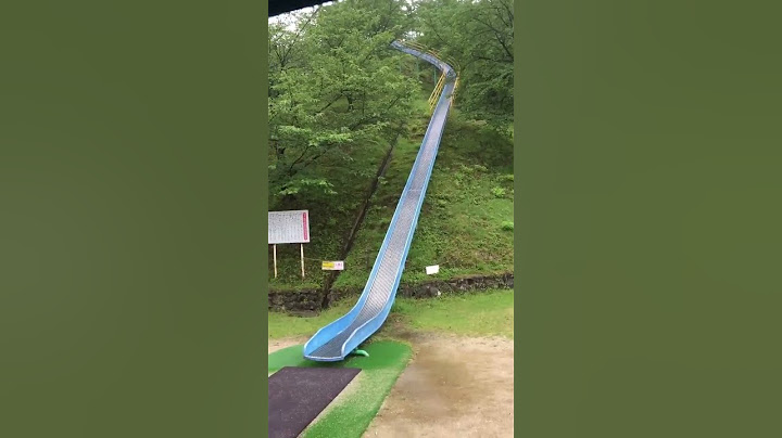 【恐怖】最強滑り台 14秒あたりからやばい  crazy slider Japanese amazing sliedr