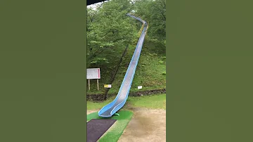 恐怖 最強滑り台 14秒あたりからやばい Crazy Slider Japanese Amazing Sliedr 