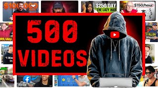 I Studied 500 Viral Youtube Videos...Here is what I Learned!