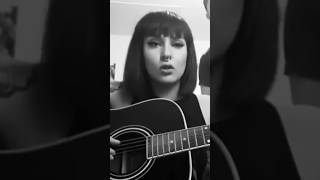 Beautiful Tatiana Shmayluk Playing Acoustic Guitar #metal #tatianashmayluk #jinjer