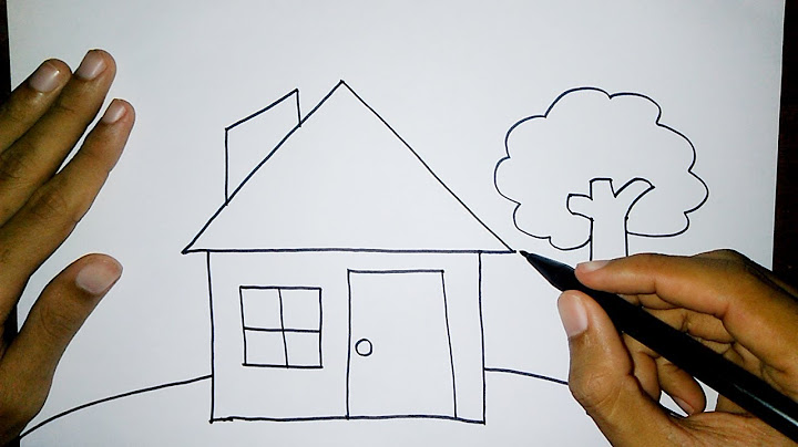 Sangat Mudah, Menggambar Bentuk Dasar Rumah