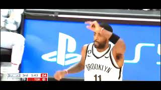KYRIE IRVING is so smooth on his triple black SKECHERS😅, dropping 29 pts to lead the nets to victory screenshot 4