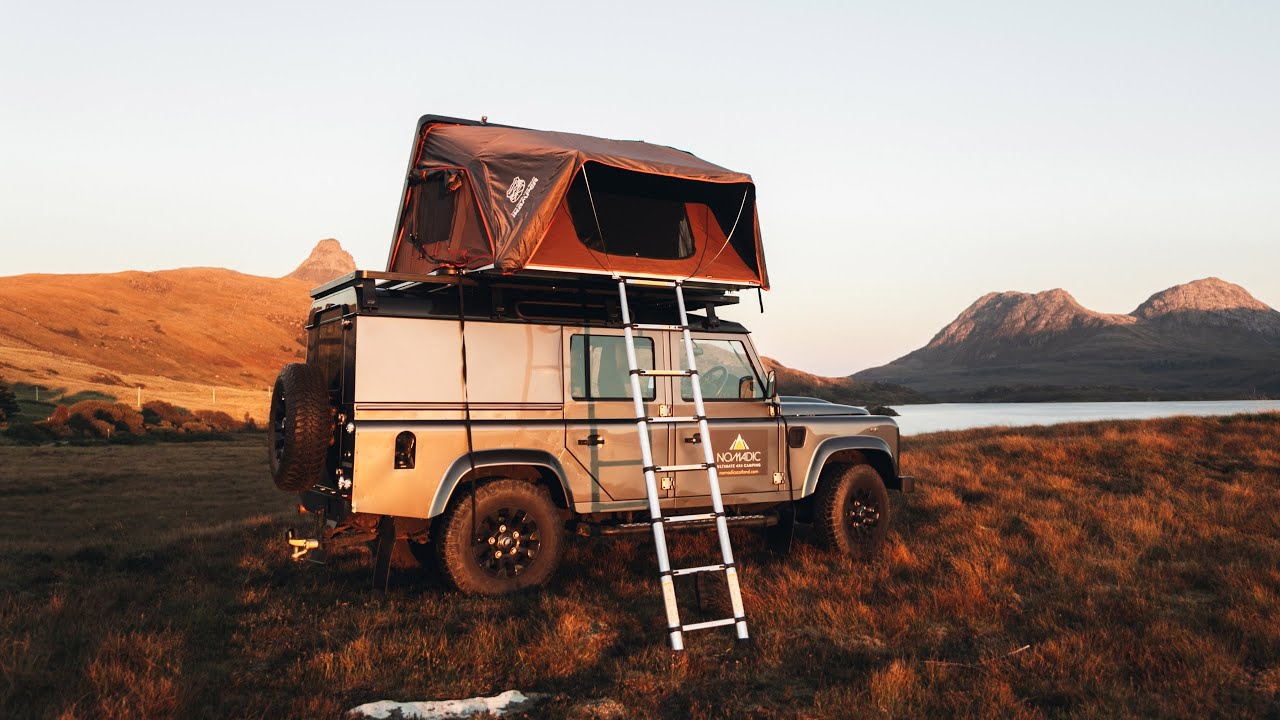 Land Rover Rooftops Land Rover Rooftop Tent Camping in the Scottish Highlands - YouTube