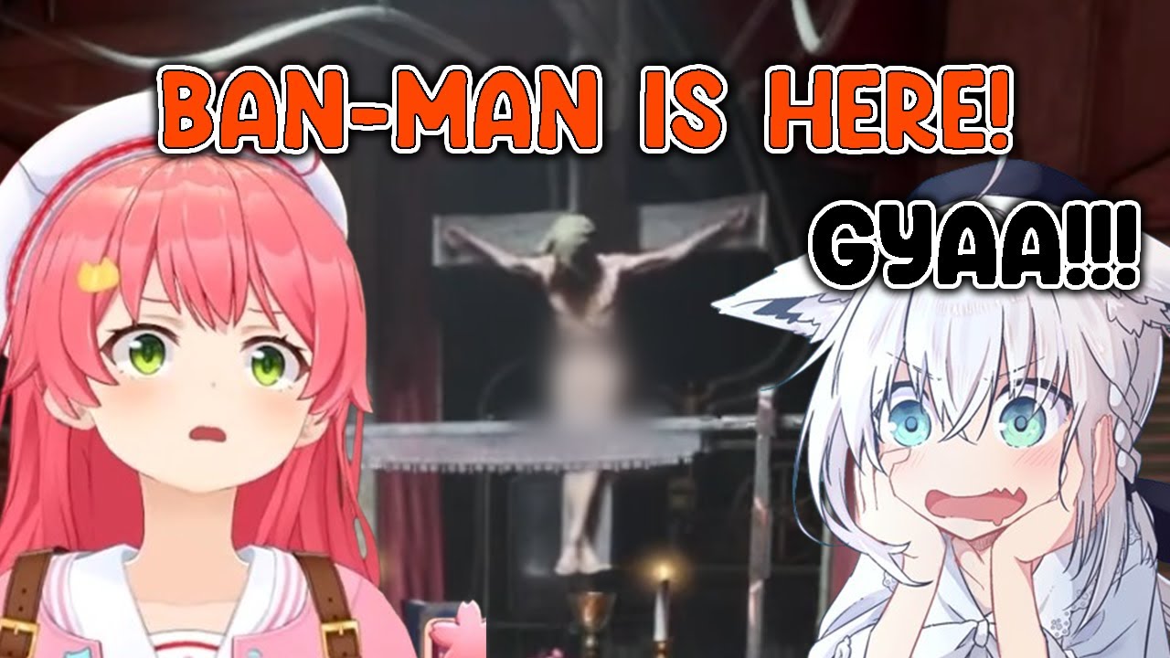 Miko and Fubuki playing around with BAN-MAN ends up with having to private the archive