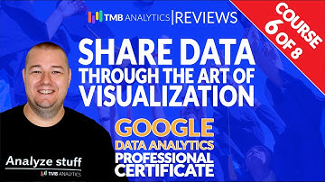 Google Data Analytics Certificate Course 6 of 8 – Share Data Through the Art of Visualization