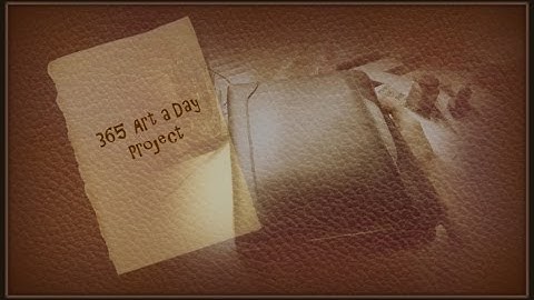 Introduction, 365 Art A Day Art Journal