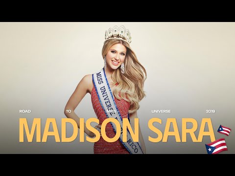 Video: Saker Att Veta Om Madison Anderson, New Miss Universe Puerto Rico