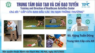 Cấp cứu ban đầu các tai nạn thông thường