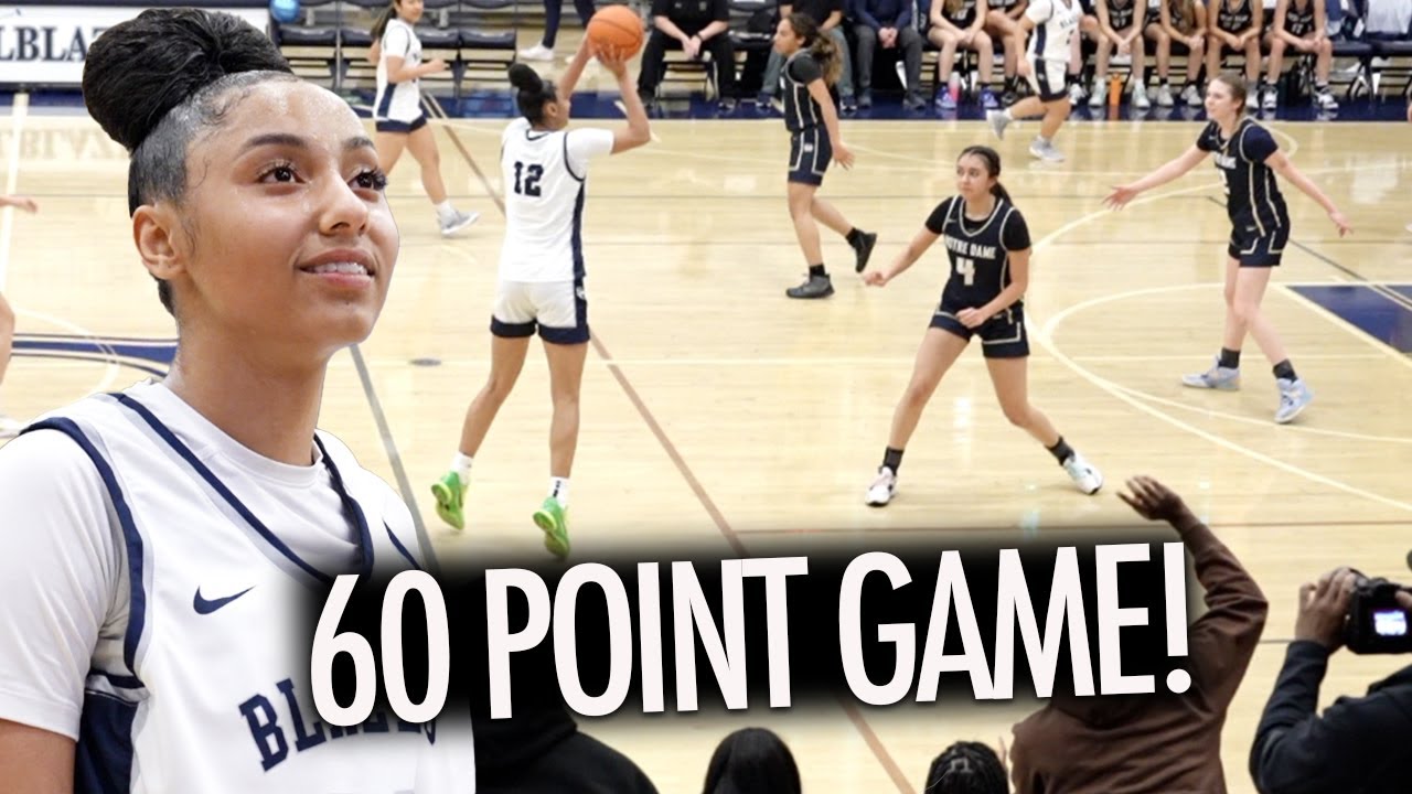 No. 1 Ranked JuJu Watkins GOES OFF for 60 points on Sierra Canyon ...