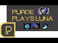 Dota 2 Purge plays mid Luna