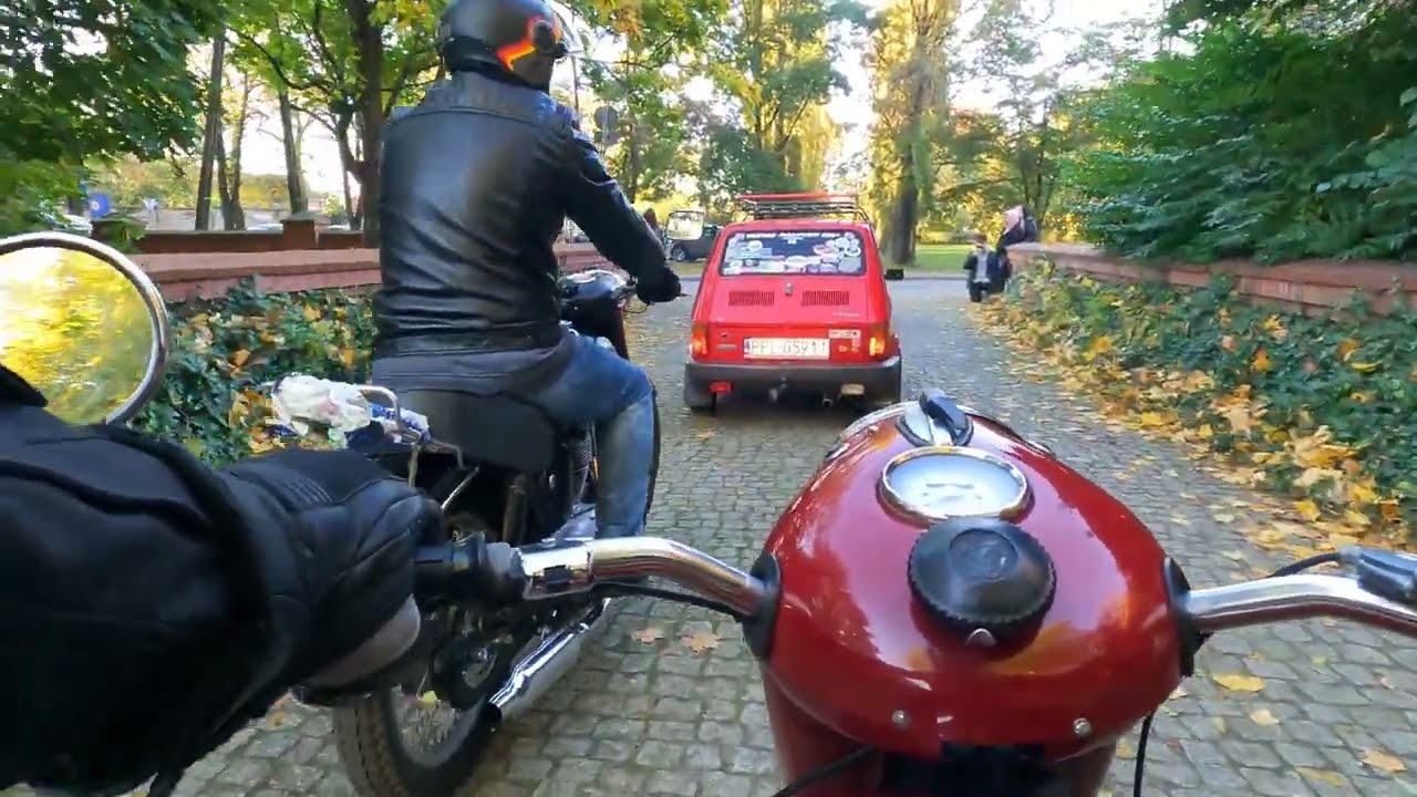 Zakończenie XVII Rajdu Pojazdów Zabytkowych 🏍 19.10.2025 Muzeum Ziemiaństwa w Dobrzycy 🇵🇱 #prl 