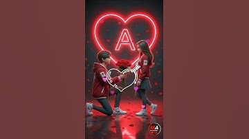 #A ❣️ Name Letter Status🥰 || M Name art