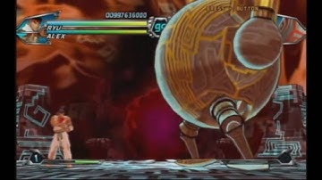 Mario & Luigi BIS Final Boss Battle in Tatsunoko Vs Capcom