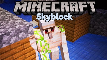 Skyblock Iron Farm! ▫ Minecraft 1.15 Skyblock (Tutorial Let
