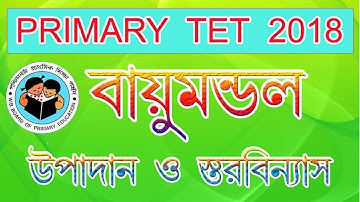 বায়ুমন্ডলের উপাদান ও স্তরবিন্যাস // ATMOSPHERIC ELEMENTS AND STRATIFICATION