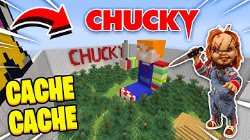 CACHE CACHE SUR MINECRAFT MAP CHUCKY !! PS4 FR