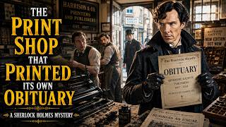 The Print Shop That Printed Its Own Obituary A Sherlock Holmes Mystery