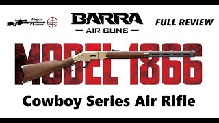 BARRA 1866 (Full Review)  Most Accurate Air Rifle Under $100! (Cowboy Series)