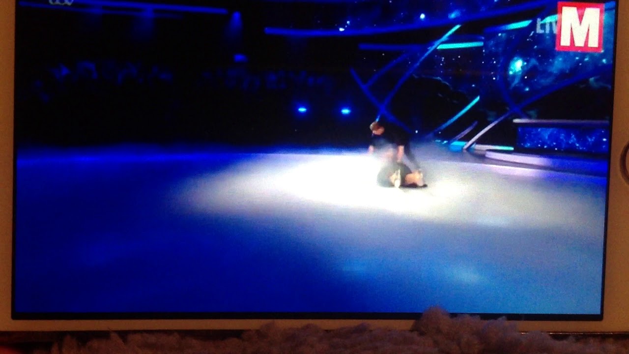 Gemma Collins The GC fall flat on her face Dancing on Ice