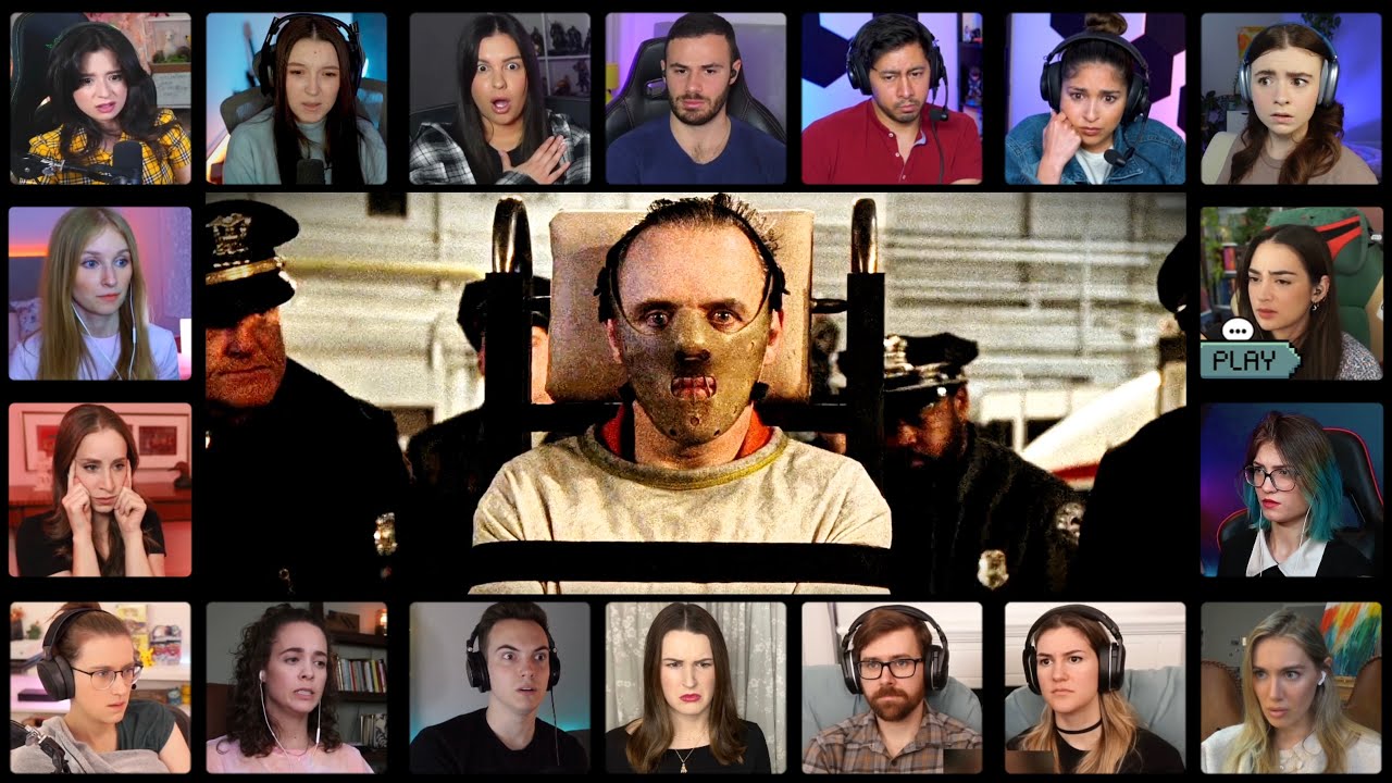 Hannibal Talks to Senator Scene | THE SILENCE OF THE LAMBS (1991) * Reaction Mashup