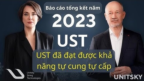 Chủ tịch Anatoli Unitsky và TGĐ Nadezhda báo cáo thành tựu năm 2023 của tập đoàn CN vận tải UST.Inc.