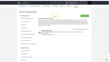 Increase email Deliverability - Infusionsoft Classic UI
