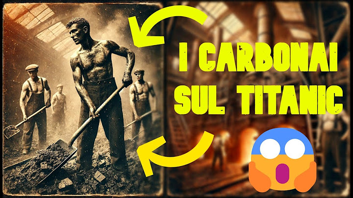 I CARBONARI DEL TITANIC: eroi che muovevano la nave 😱😱
