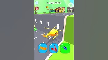 Shape Shifting - لعبة Max Level - طريقة اللعب من  - تطبيق لعبة الهاتف المحمول All Level 2137