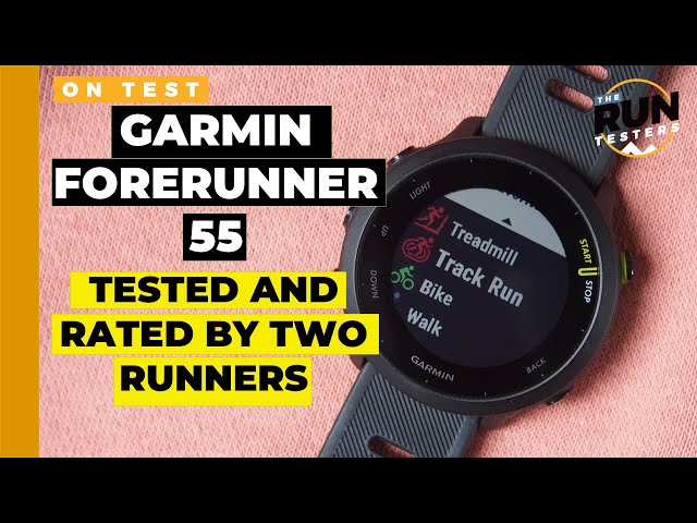 Garmin Forerunner 55 Review: Garmin's Entry-Level Running Watch Gets A  Useful Update