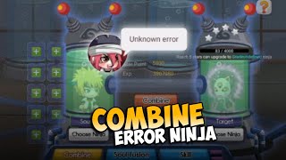 COMBINE NINJA ERROR!! COBA CARA INI | Ninja Heroes New Era screenshot 3