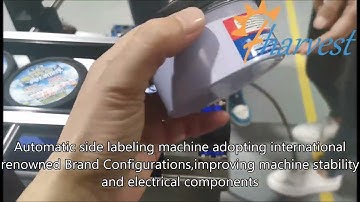 Automatic sticker labeling machine labeler for round bottle labeling,tin can body Label applicator