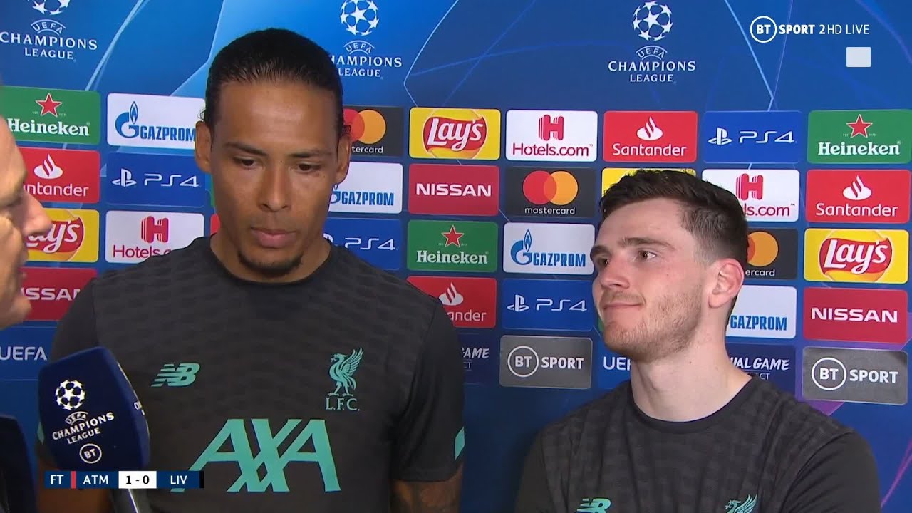 Andy Robertson: We'll need the full LFC package against Atletico