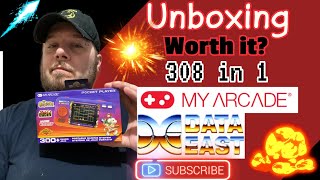My Arcade Data East Handheld Unboxing, Review
