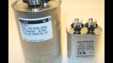 HVAC Start and Run Capacitor Explained