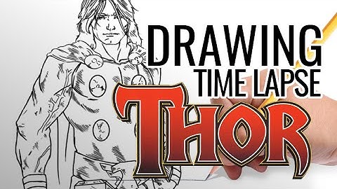 Drawing Time Lapse - Thor I