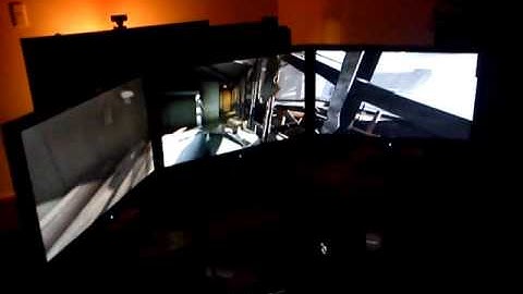 Portal 2 Triple Screens
