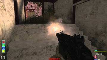 CoD WaW: Custom Zombie Map - Skyland - Attempt #1 Daytime - (Part 2) Best Custom Weapons EVER!!