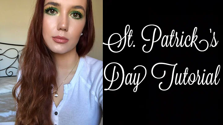 ST. PARICKS DAY MAKEUP TUTORIAL | Green Smokey Eye...