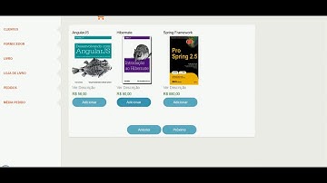 Projeto do Curso AngularJS e Spring Completo