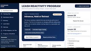 Leash Reactivity Program Preview