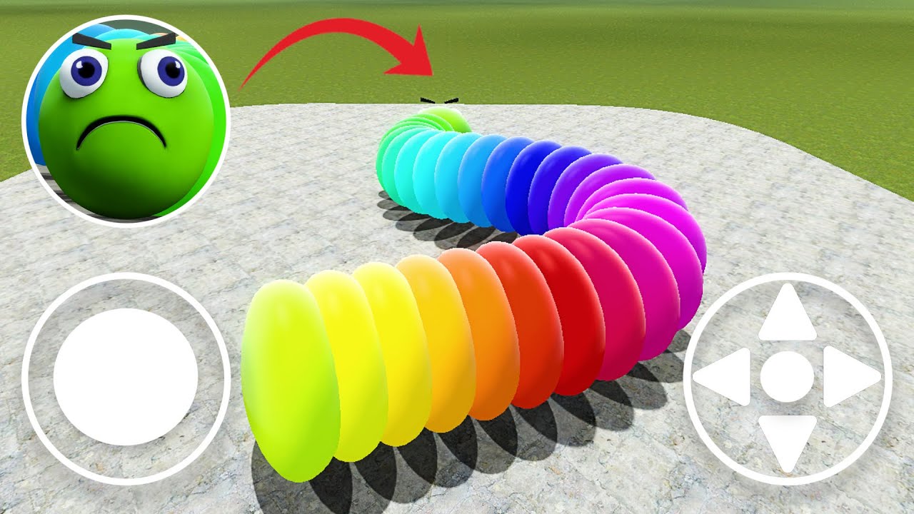 I BECAME ROBLOX HUNGRY RAINBOW WORM in Garry's Mod