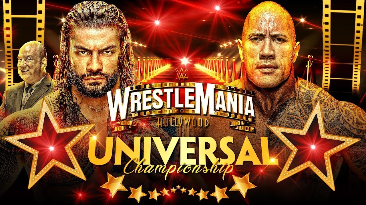 WWE DREAM MATCH The Rock vs Roman Reigns WWE Universal