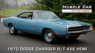 1970 Dodge Charger R/T 426 Hemi Muscle Car Of The Week Video Episode #108