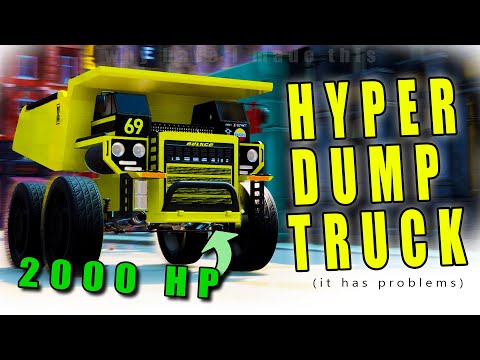 I Made A 2000HP V12 Hyper Racing Dump Truck and It Has Problems | Automation / BeamNG.Drive